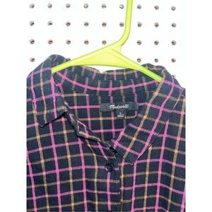 Madewell button down flannel shirt